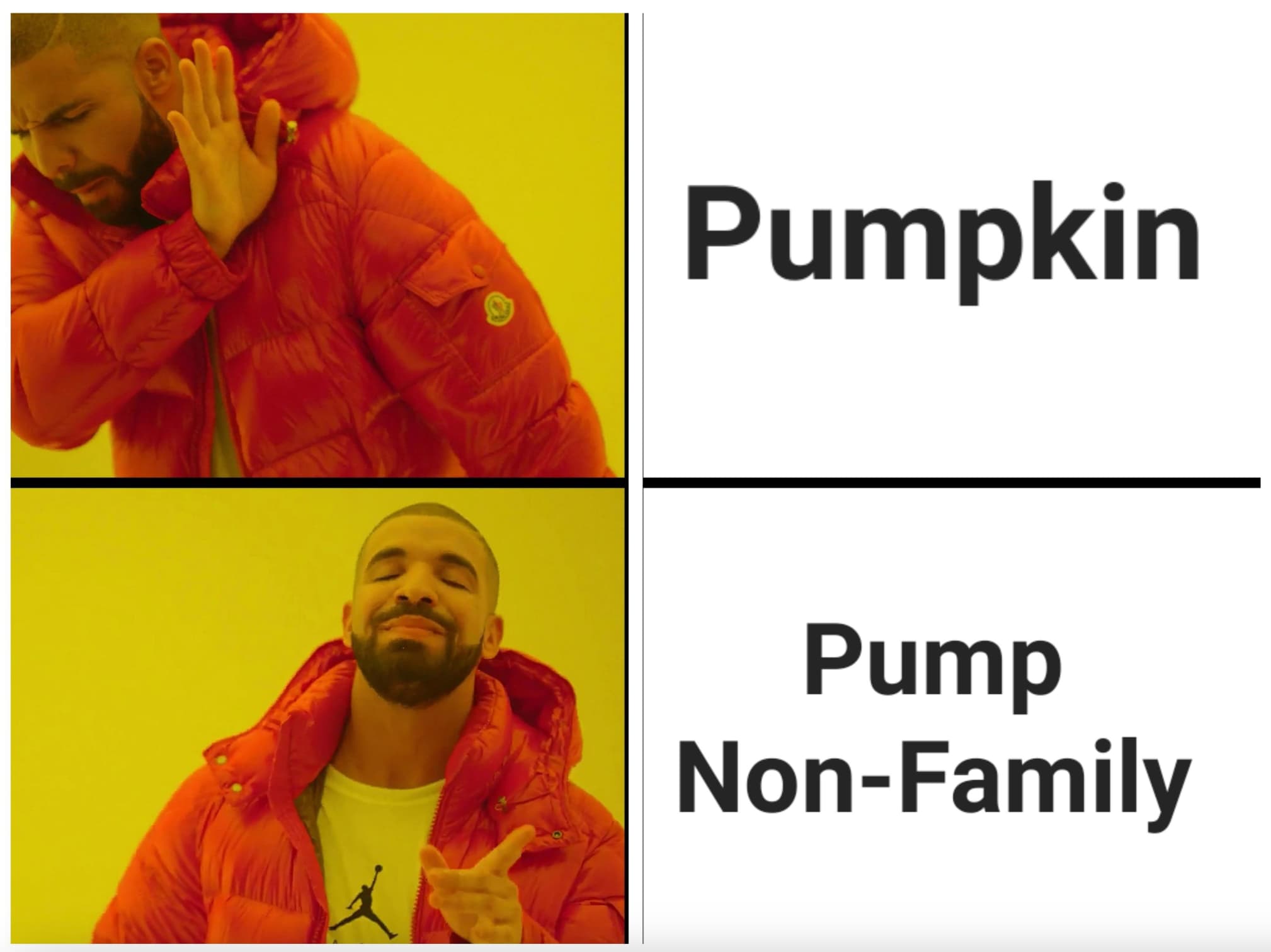 Internet meme - Pumpkin Pump NonFamily